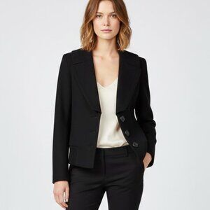 MARC JACOBS Women's Black Wool Bomber/Jacket Size 4 NEW WITH TAGS